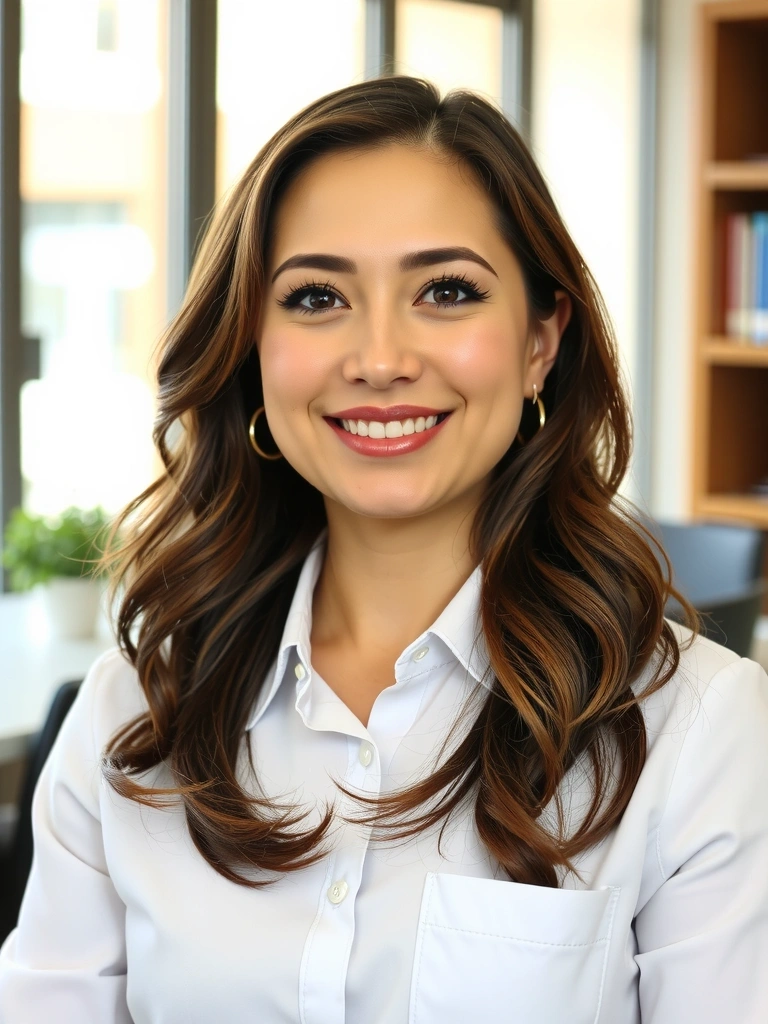 Professionelles Porträt der Ernährungsberaterin